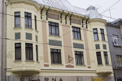 Oprava historické fasády - Nádražní ul.