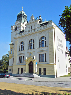 Oprava historické fasády Slezskoostravské radnice