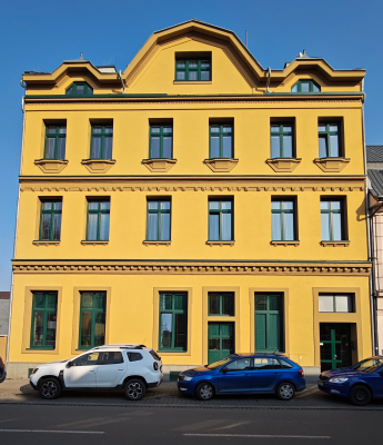 Oprava fasády ul. Poděbradova Ostrava