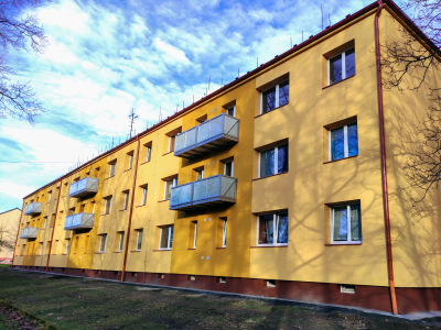 Revitalizace bytového domu B. Němcové v Havířově